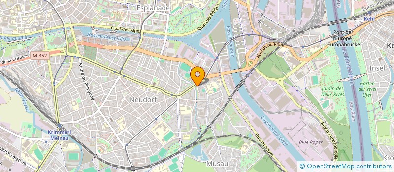 localisation de l'entreprise MADAME DEBORAH MUSOLINO à STRASBOURG