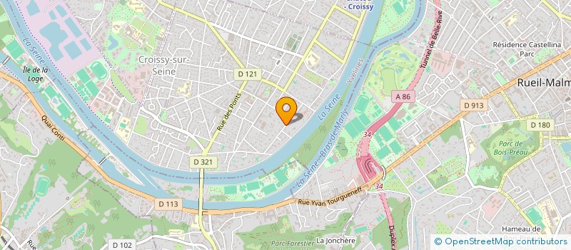 localisation de l'entreprise MADAME DEBORAH MUYLLE à CROISSY-SUR-SEINE