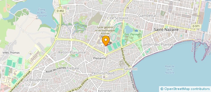 localisation de l'entreprise MADAME DEBORAH NAKACHE à SAINT-NAZAIRE