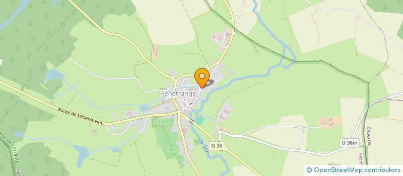 localisation de l'entreprise MADAME DEBORAH NAU  FENETRANGE