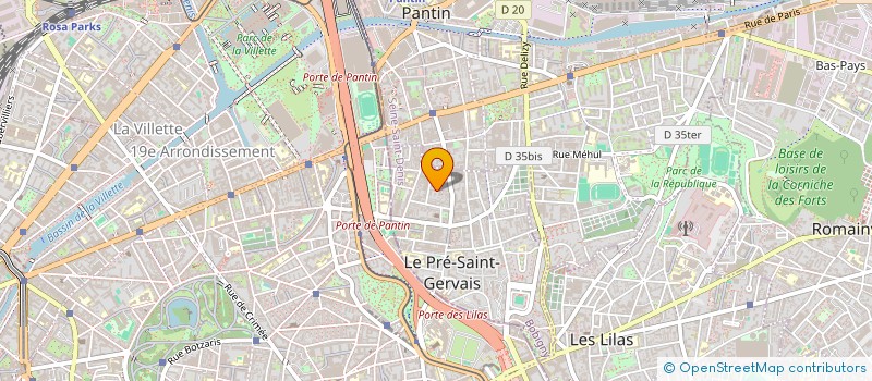 localisation de l'entreprise MADAME DEBORAH NEBOT à LE PRE-SAINT-GERVAIS