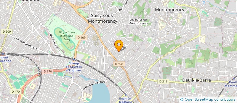 localisation de l'entreprise MADAME DEBORAH NEPOS  SOISY-SOUS-MONTMORENCY