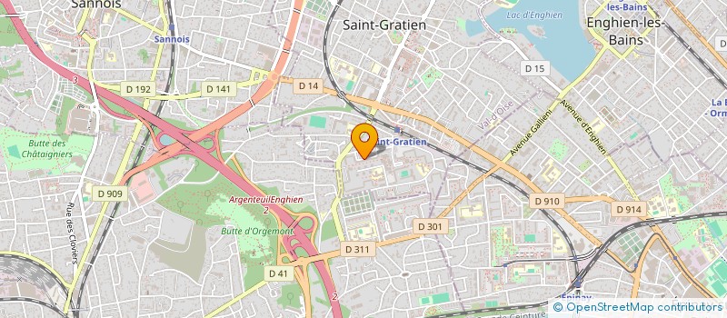 localisation de l'entreprise MADAME DEBORAH NGABEKOLO SAMBE  SAINT-GRATIEN