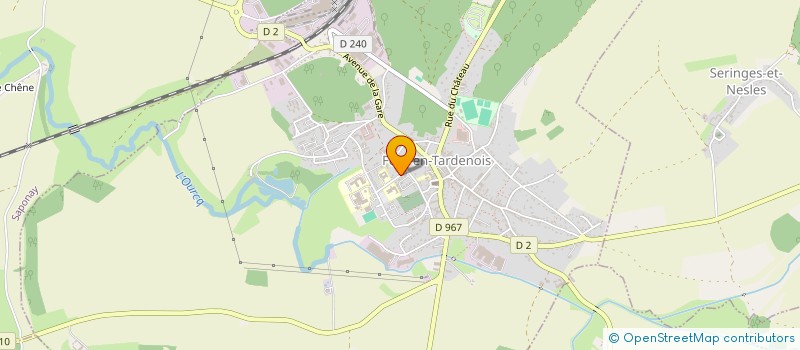 localisation de l'entreprise MADAME DEBORAH NIBAS  FERE-EN-TARDENOIS