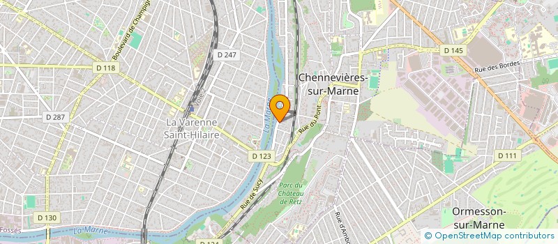 localisation de l'entreprise MADAME DEBORAH OKS  CHENNEVIERES-SUR-MARNE