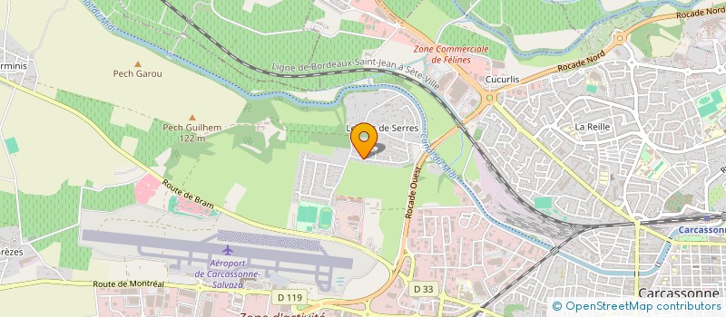 localisation de l'entreprise MADAME DEBORAH OLIVE  CARCASSONNE