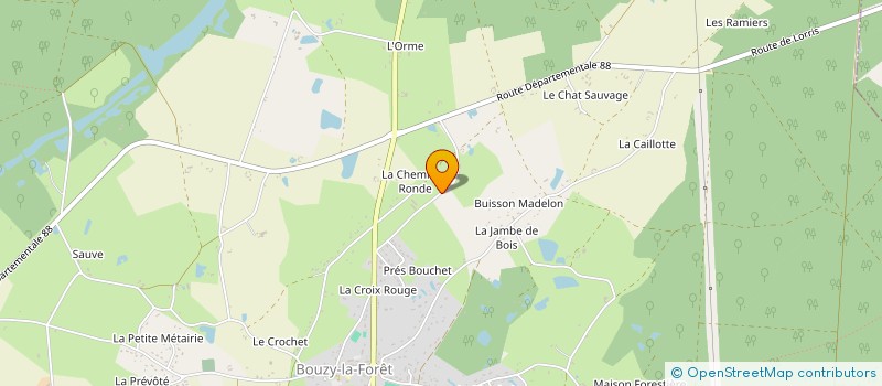 localisation de l'entreprise MADAME DEBORAH OPPERMANN à BOUZY-LA-FORET