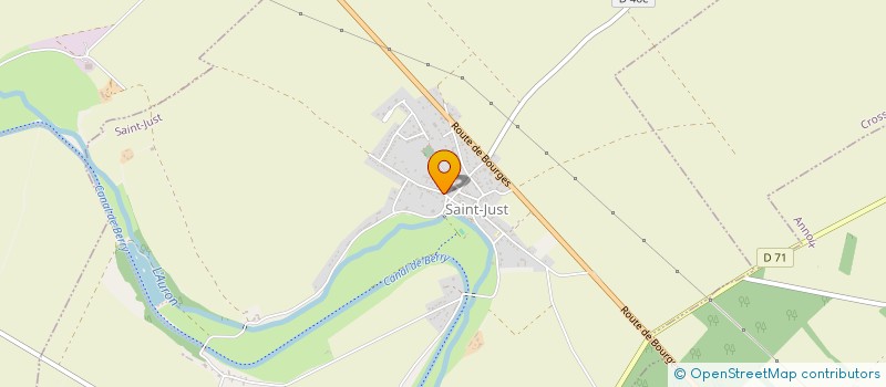 localisation de l'entreprise MADAME DEBORAH OUDARD  SAINT-JUST