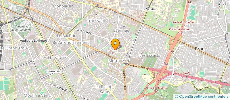 localisation de l'entreprise MADAME DEBORAH PATOUILLARD  LYON