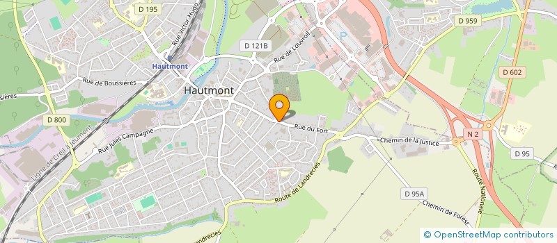 localisation de l'entreprise MADAME DEBORAH PAYEN à HAUTMONT