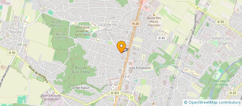 localisation de l'entreprise MADAME DEBORAH PEREIRA à LA VILLE-DU-BOIS