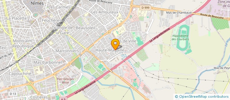 localisation de l'entreprise MADAME DEBORAH PERRI  NIMES