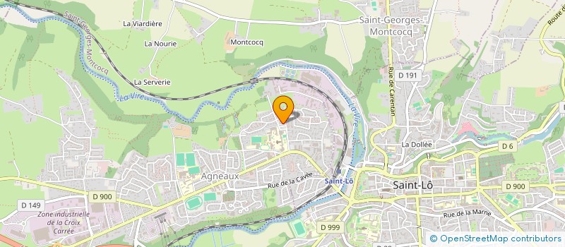 localisation de l'entreprise MADAME DEBORAH PICOT  AGNEAUX