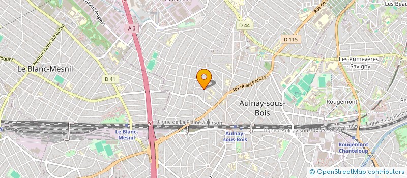 localisation de l'entreprise MADAME DEBORAH PIDANCE à AULNAY-SOUS-BOIS