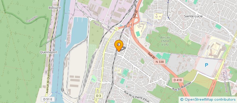 localisation de l'entreprise MADAME DEBORAH PREJEAN  PETIT-COURONNE