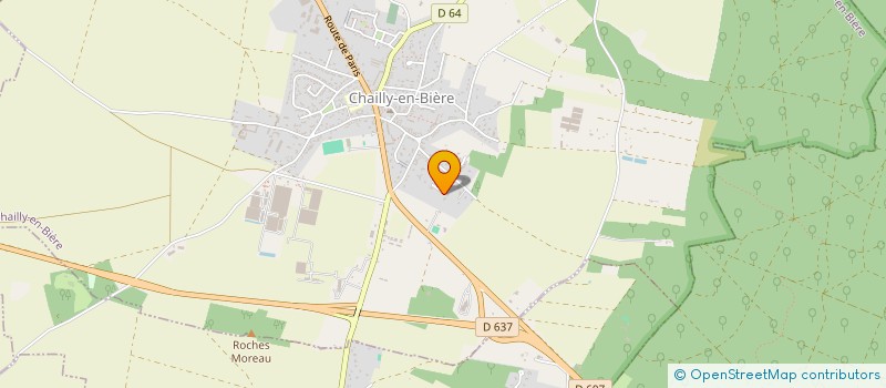 localisation de l'entreprise MADAME DEBORAH PRUDENT  CHAILLY-EN-BIERE