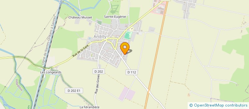 localisation de l'entreprise MADAME DEBORAH RAFANOMEZANA  ANDILLY