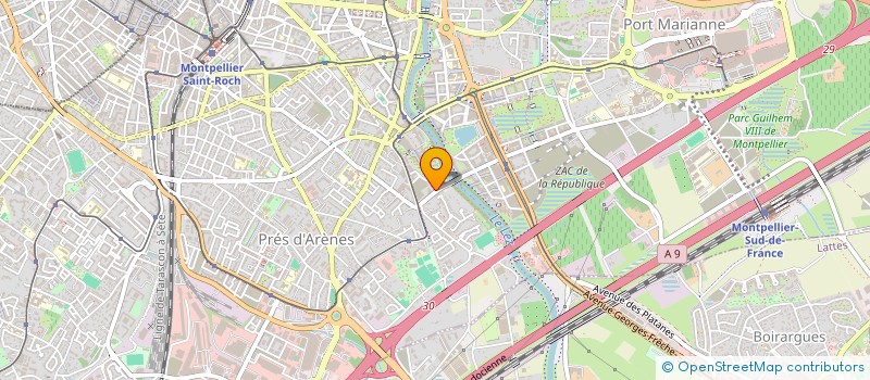 localisation de l'entreprise MADAME DEBORAH REFF  LE GRAU-DU-ROI