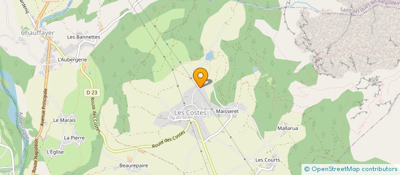 localisation de l'entreprise MADAME DEBORAH REYNAUD  AUBESSAGNE