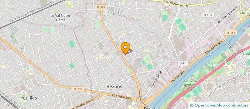 localisation de l'entreprise MADAME DEBORAH RIVAL  BEZONS