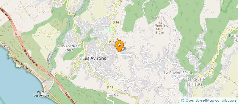 localisation de l'entreprise MADAME DEBORAH ROUBANE à LES AVIRONS