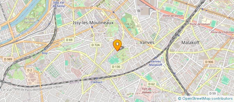 localisation de l'entreprise MADAME DEBORAH ROUCHEDI à ISSY-LES-MOULINEAUX
