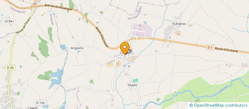 localisation de l'entreprise MADAME DEBORAH SALOME  RIGNAC