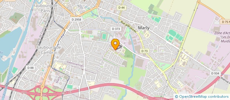 localisation de l'entreprise MADAME DEBORAH SANFILIPPO  MARLY