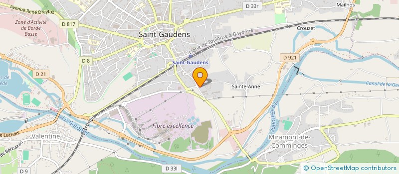 localisation de l'entreprise MADAME DEBORAH SATTLER  SAINT-GAUDENS