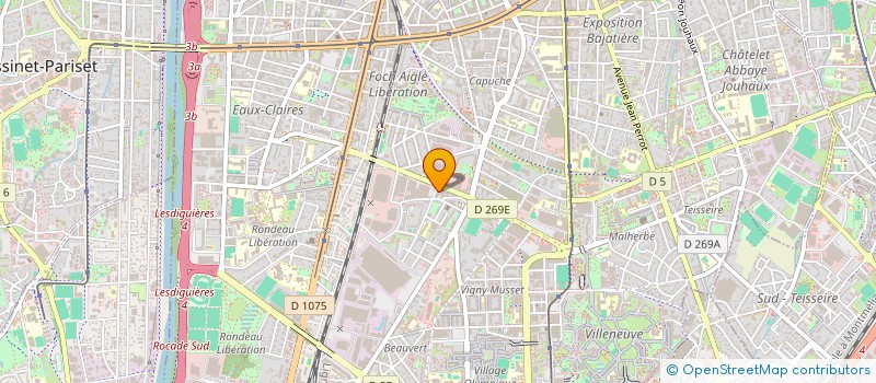 localisation de l'entreprise MADAME DEBORAH SCERRI à GRENOBLE