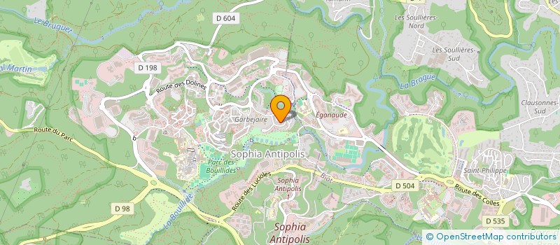 localisation de l'entreprise MADAME DEBORAH SCHOEN  VALBONNE