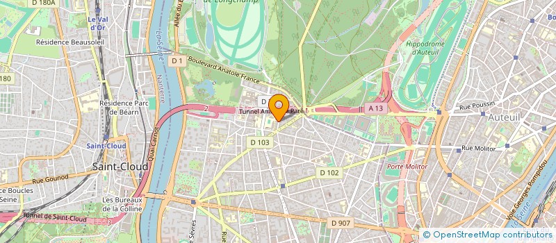 localisation de l'entreprise MADAME DEBORAH SEBBAN  BOULOGNE-BILLANCOURT