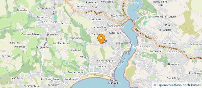 localisation de l'entreprise MADAME DEBORAH SEIDMAN  AUDIERNE