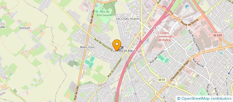 localisation de l'entreprise MADAME DEBORAH SIMOULIN  RONCQ