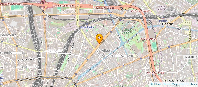 localisation de l'entreprise MADAME DEBORAH SISSE  PARIS