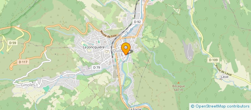 localisation de l'entreprise MADAME DEBORAH SISTRUNK  QUILLAN