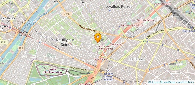 localisation de l'entreprise MADAME DEBORAH SOUSSAN à COURBEVOIE