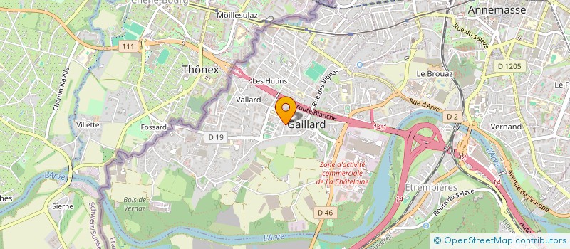 localisation de l'entreprise MADAME DEBORAH STABLEAUX  GAILLARD