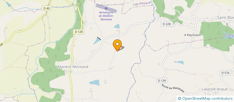 localisation de l'entreprise MADAME DEBORAH STEVENSON  MANENT-MONTANE