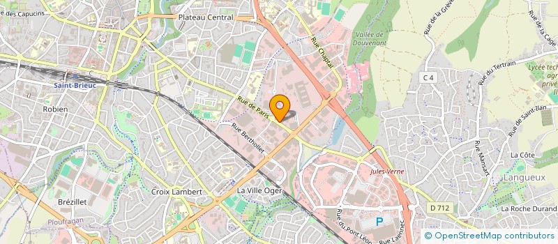 localisation de l'entreprise MADAME DEBORAH TERMET à SAINT-BRIEUC