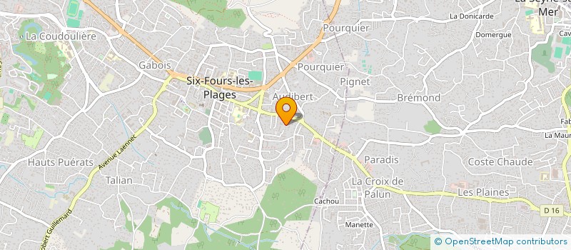 localisation de l'entreprise MADAME DEBORAH TODOROFF à SIX-FOURS-LES-PLAGES