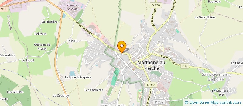 localisation de l'entreprise MADAME DEBORAH TREHARD à MORTAGNE-AU-PERCHE