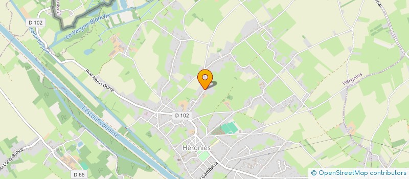 localisation de l'entreprise MADAME DEBORAH VAN DAELE  HERGNIES