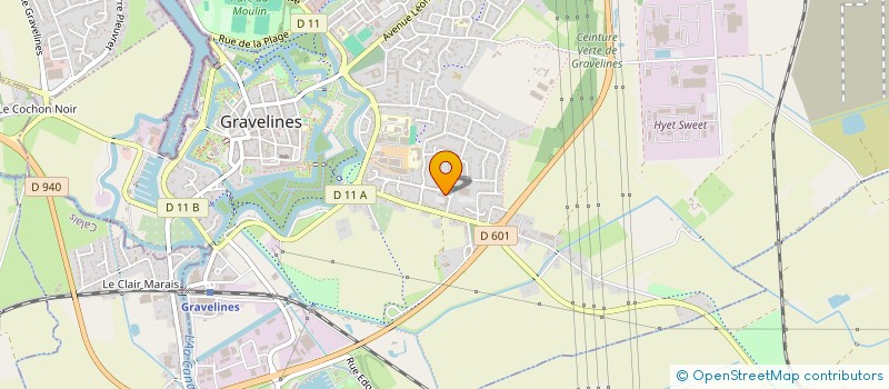 localisation de l'entreprise MADAME DEBORAH VANDUREN  GRAVELINES