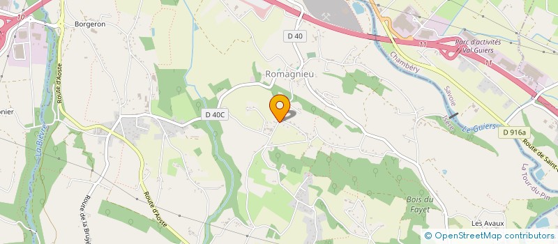 localisation de l'entreprise MADAME DEBORAH VANNI  ROMAGNIEU