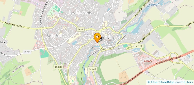 localisation de l'entreprise MADAME DEBORAH VASSEUR  MONTIVILLIERS