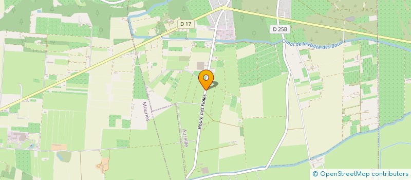 localisation de l'entreprise MADAME DEBORAH VILLACEQUE  AUREILLE