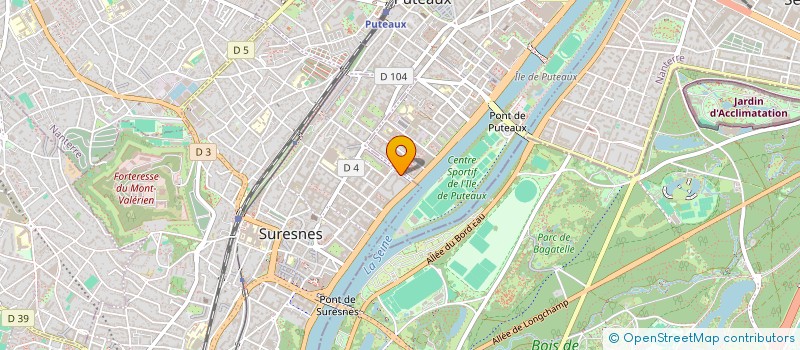 localisation de l'entreprise MADAME DEBORAH VILLE  SURESNES