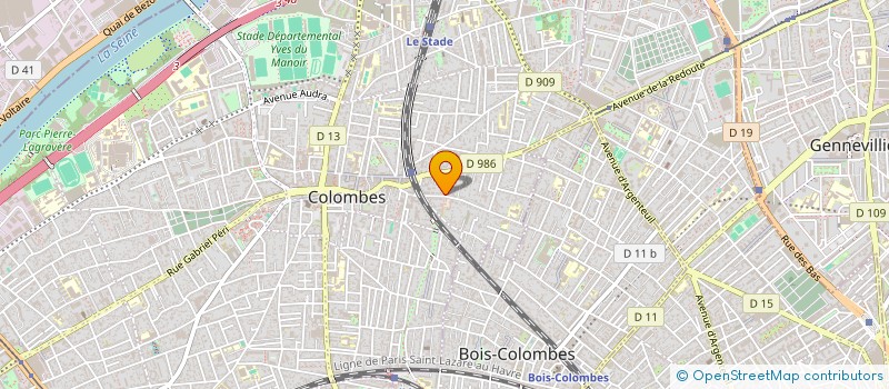 localisation de l'entreprise MADAME DEBORAH VINT à COLOMBES