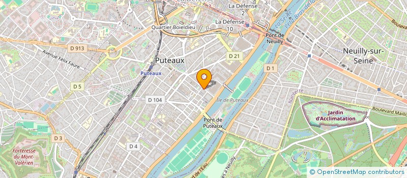 localisation de l'entreprise MADAME DEBORAH WONGECZOWSKI  PUTEAUX